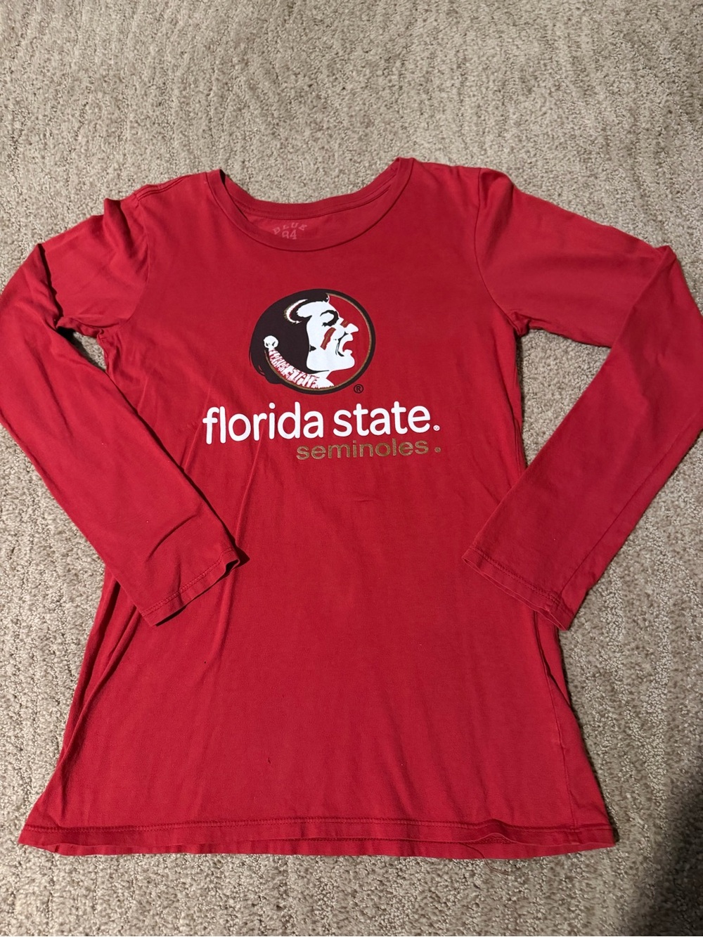 Blue 84 Red Florida State Seminoles Long Sleeve Tee